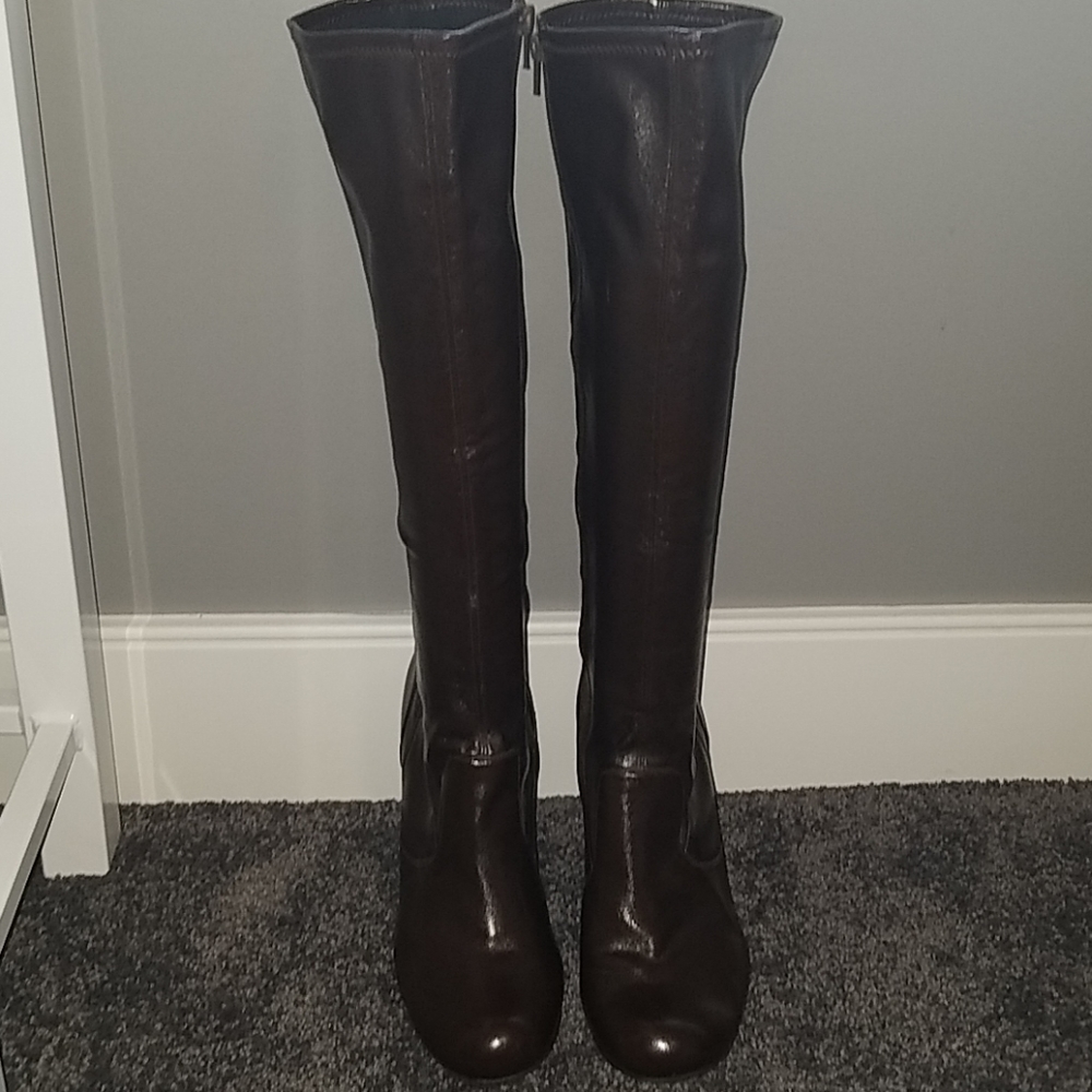 tall chocolate brown Jessica Simpson boot